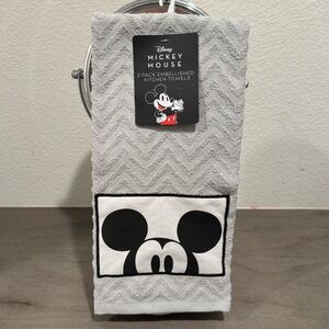 Disney Mickey Mouse Gray Towel